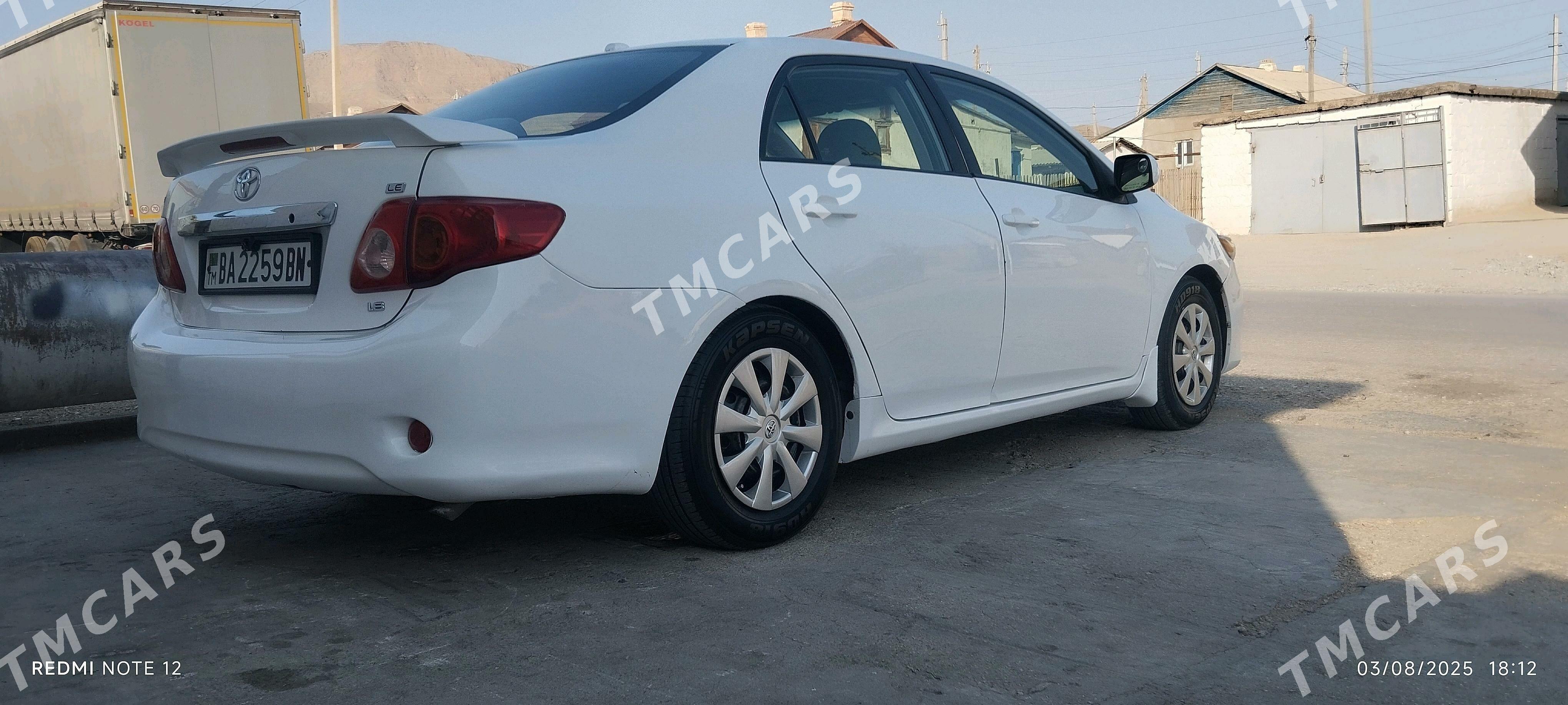 Toyota Corolla 2009 - 125 000 TMT - Balkanabat - img 4