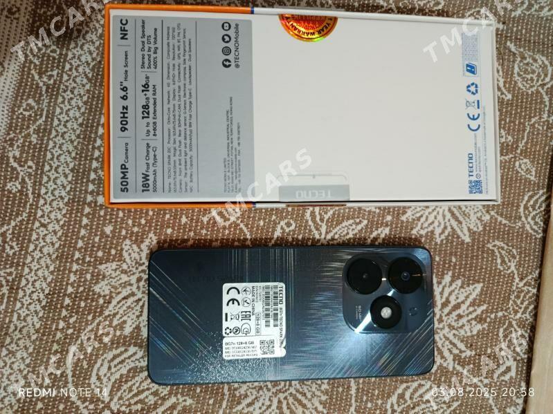 Tecno spark 20 c - Ашхабад - img 4