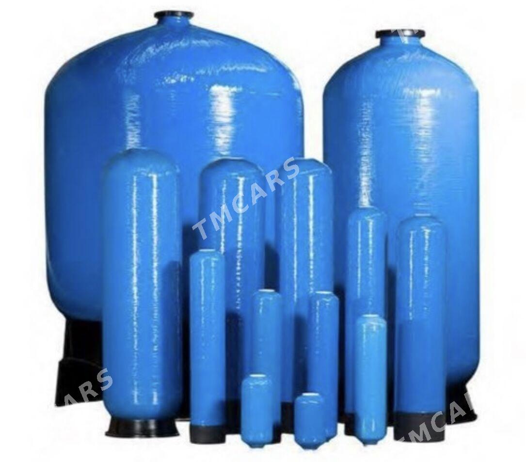 Suw yumşatma FRP tankı / Танк умягчения воды FRP - Ашхабад - img 4
