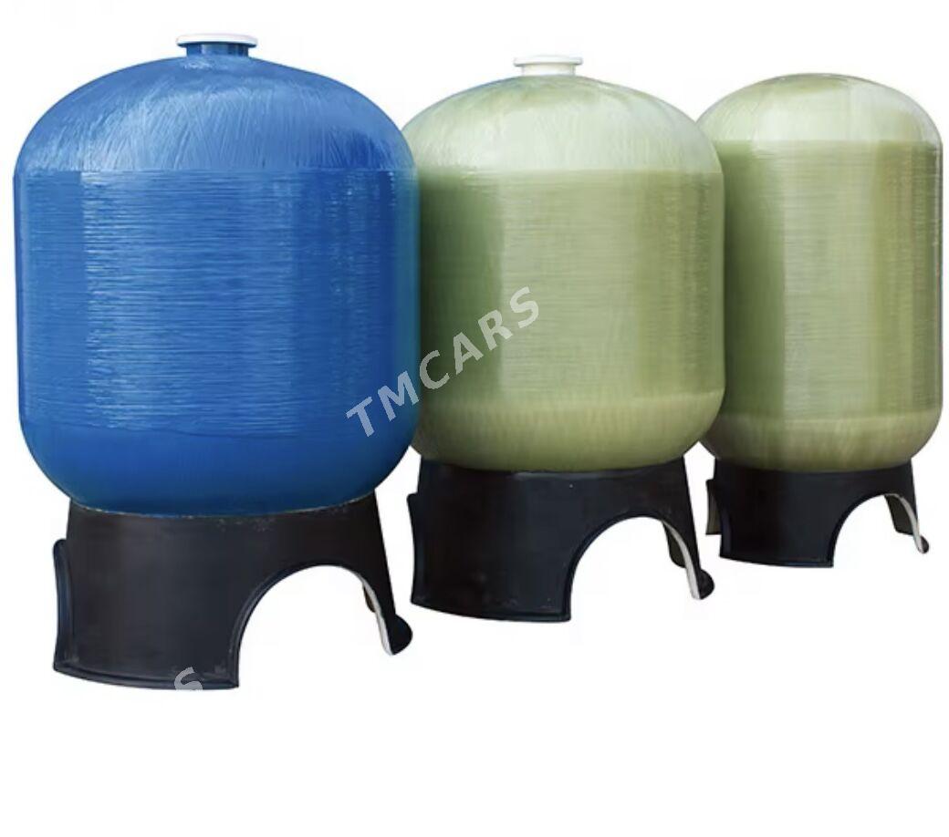 Suw yumşatma FRP tankı / Танк умягчения воды FRP - Ашхабад - img 3