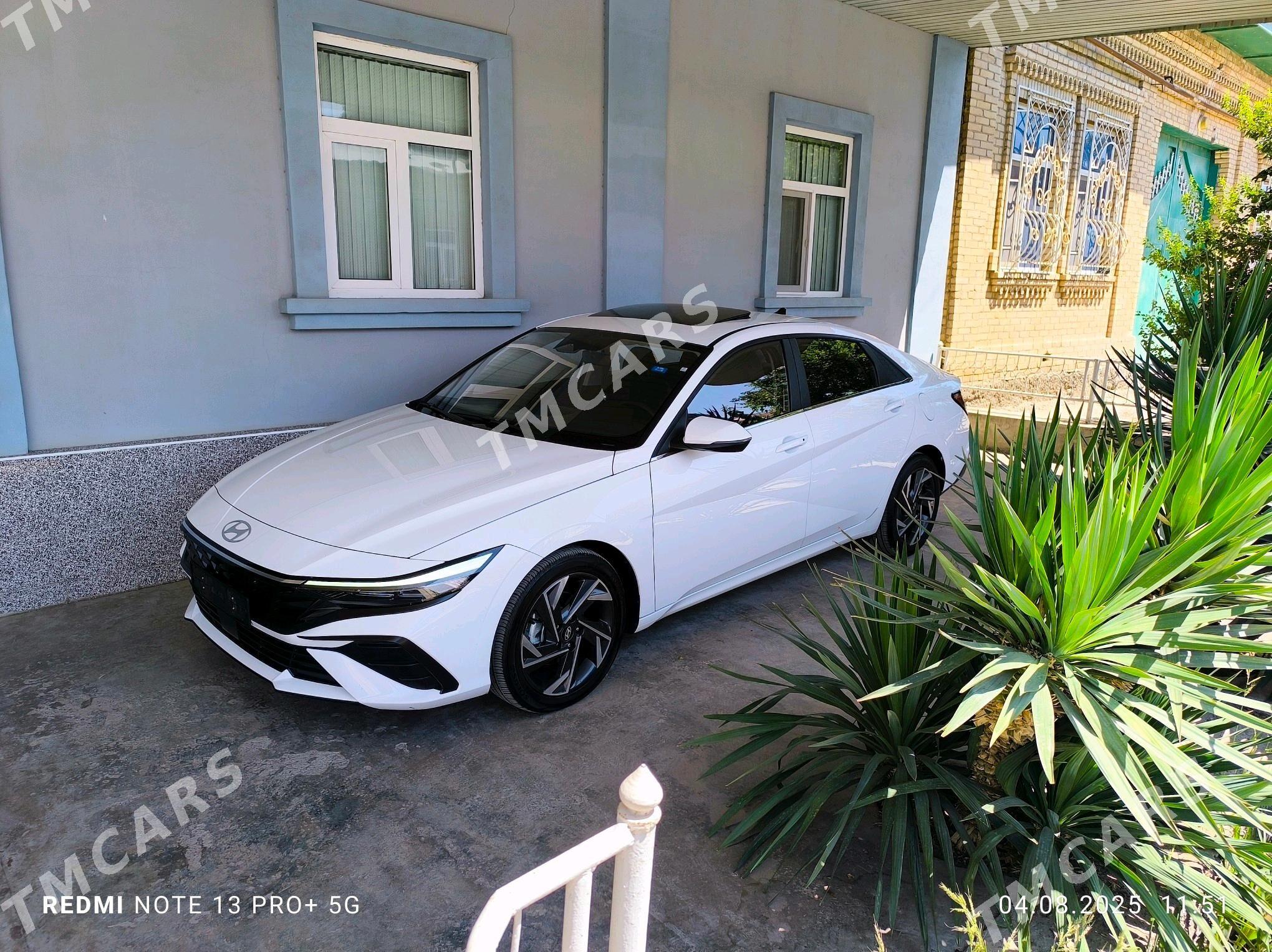 Hyundai Elantra 2025 - 310 000 TMT - Туркменабат - img 7