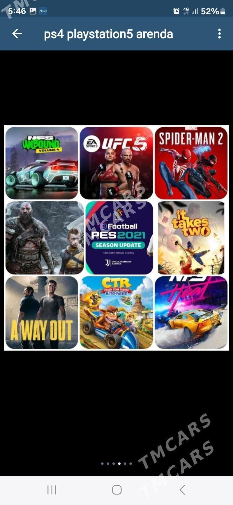 playstation5 ps4 prokat arenda - Türkmenabat - img 6