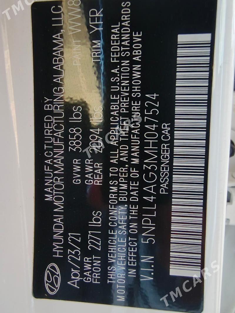 Hyundai Elantra 2021 - 240 000 TMT - Aşgabat - img 3