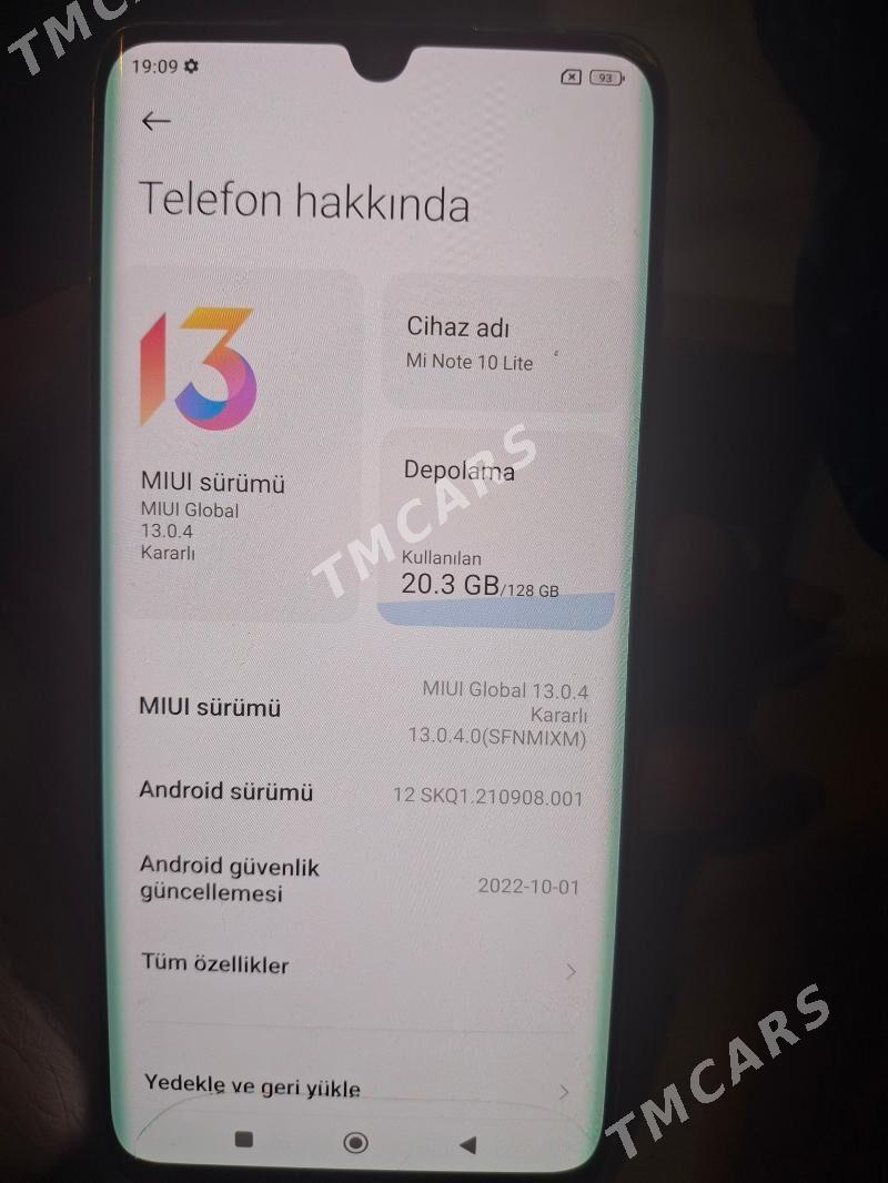 Mi not 10 lite - Türkmenabat - img 3