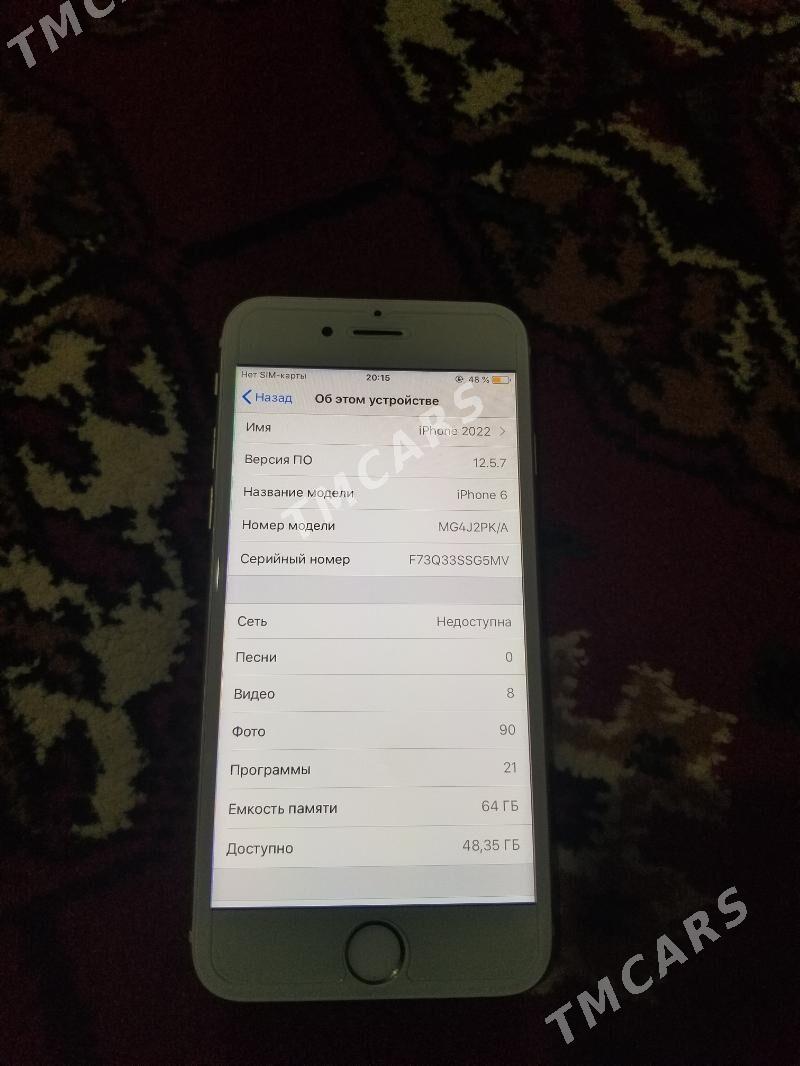 Iphon 6 - Ашхабад - img 3