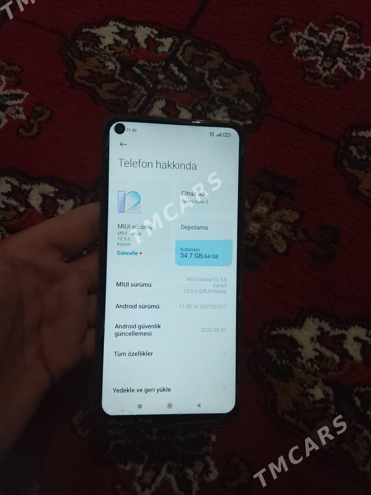 Redmi Not9 - Гёкдепе - img 2