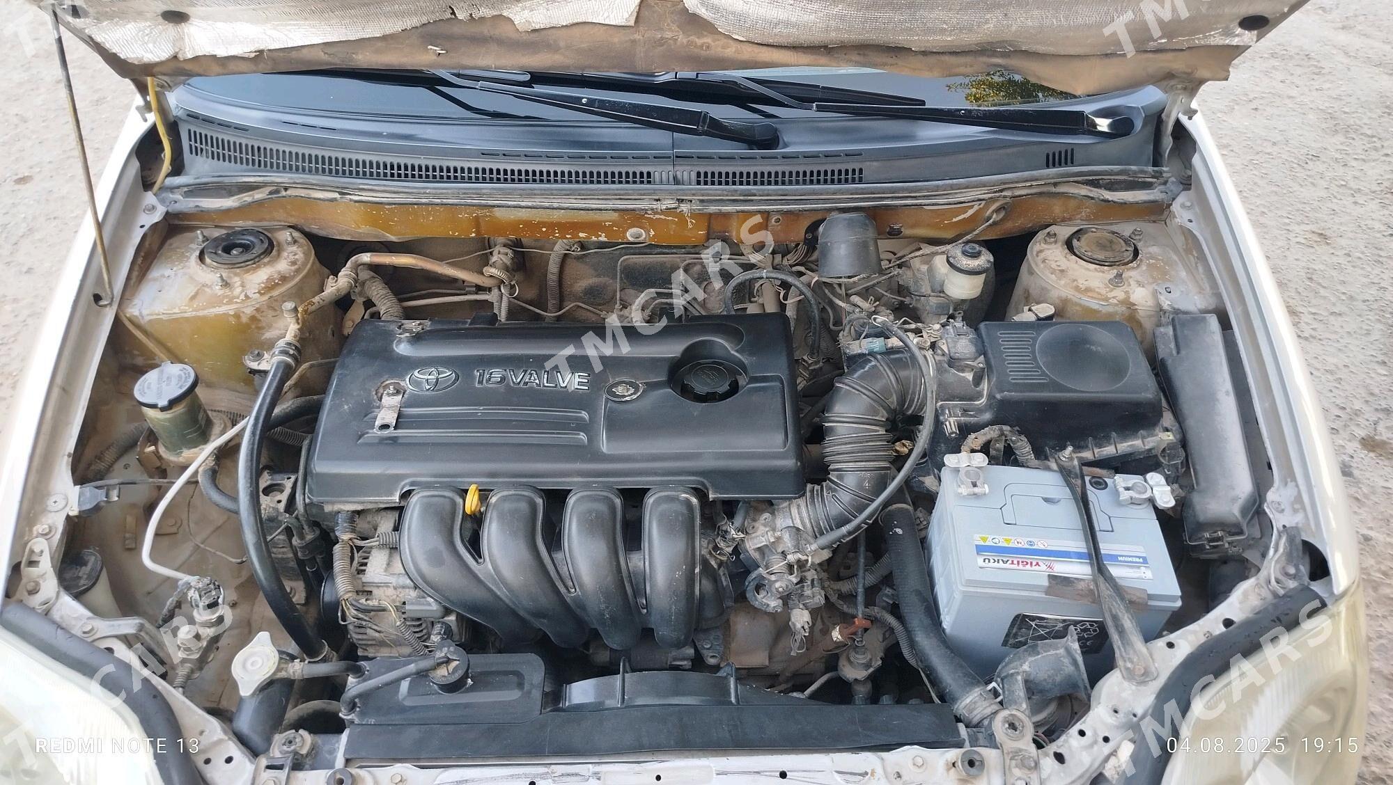 Toyota Corolla 2002 - 87 000 TMT - Tejen - img 4