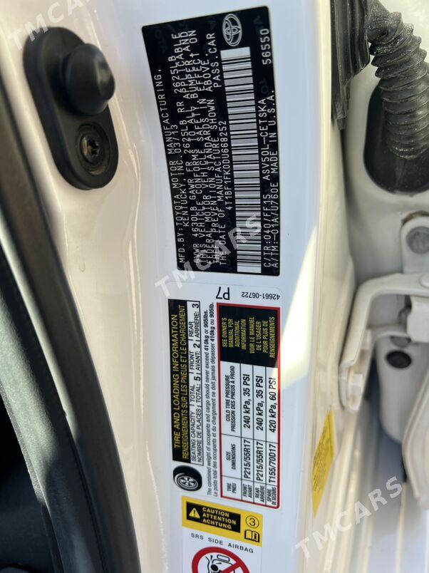 Toyota Camry 2013 - 245 000 TMT - Ашхабад - img 3