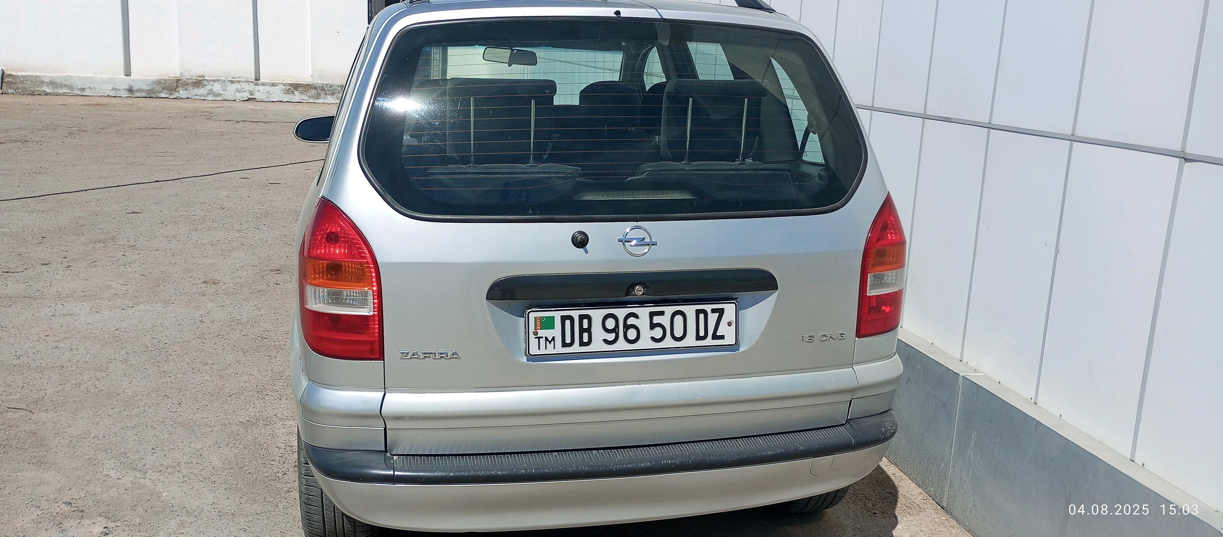 Opel Zafira 2003 - 80 000 TMT - Daşoguz - img 3