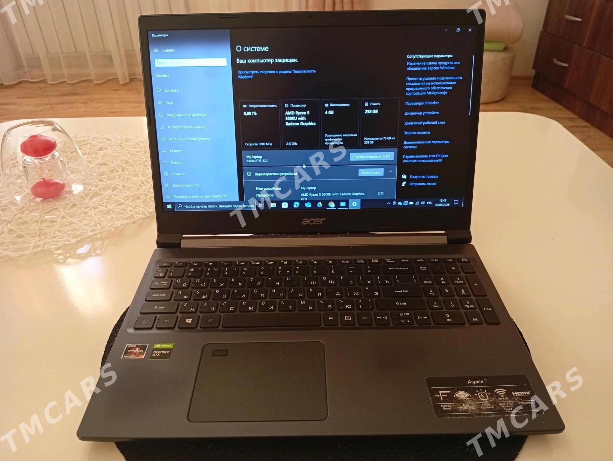 Acer Aspire 7 A715-42G - Aşgabat - img 5