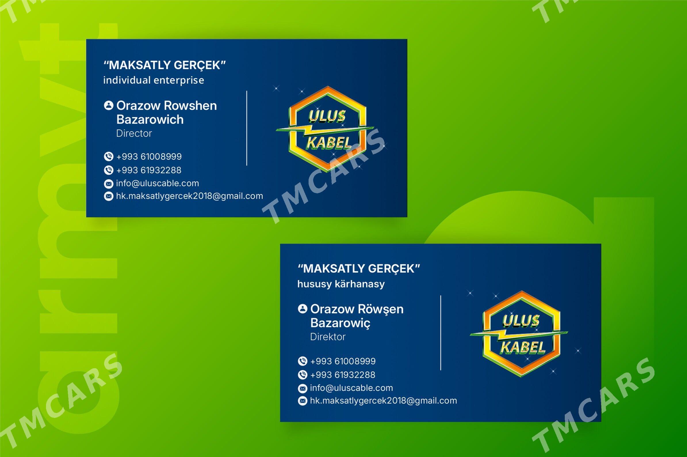 STIKER WIZITKA FLYER KATALOG - Ашхабад - img 4