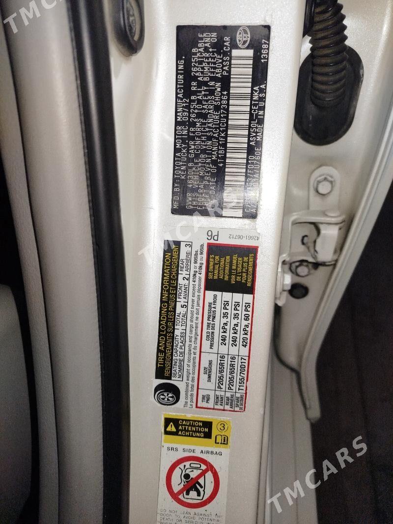 Toyota Camry 2012 - 205 000 TMT - Moskowskiý köç. (10 ýyl abadançylyk şaýoly) - img 7