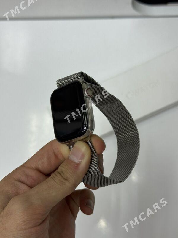 Apple Watch 6 44mm STAINNLES - Aşgabat - img 4
