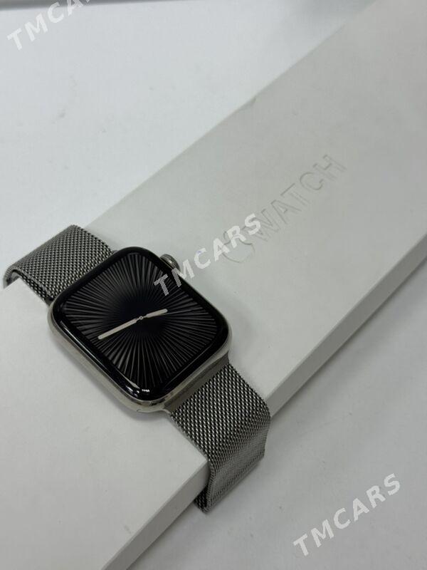 Apple Watch 6 44mm STAINNLES - Aşgabat - img 2
