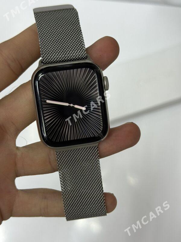 Apple Watch 6 44mm STAINNLES - Aşgabat - img 5