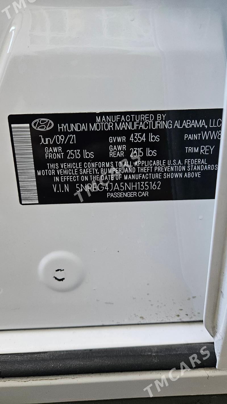 Hyundai Sonata 2022 - 275 000 TMT - Ашхабад - img 3