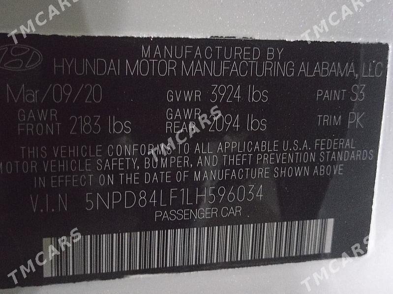 Hyundai Elantra 2020 - 240 000 TMT - Мары - img 7