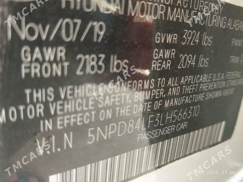 Hyundai Elantra 2019 - 200 000 TMT - Ашхабад - img 5
