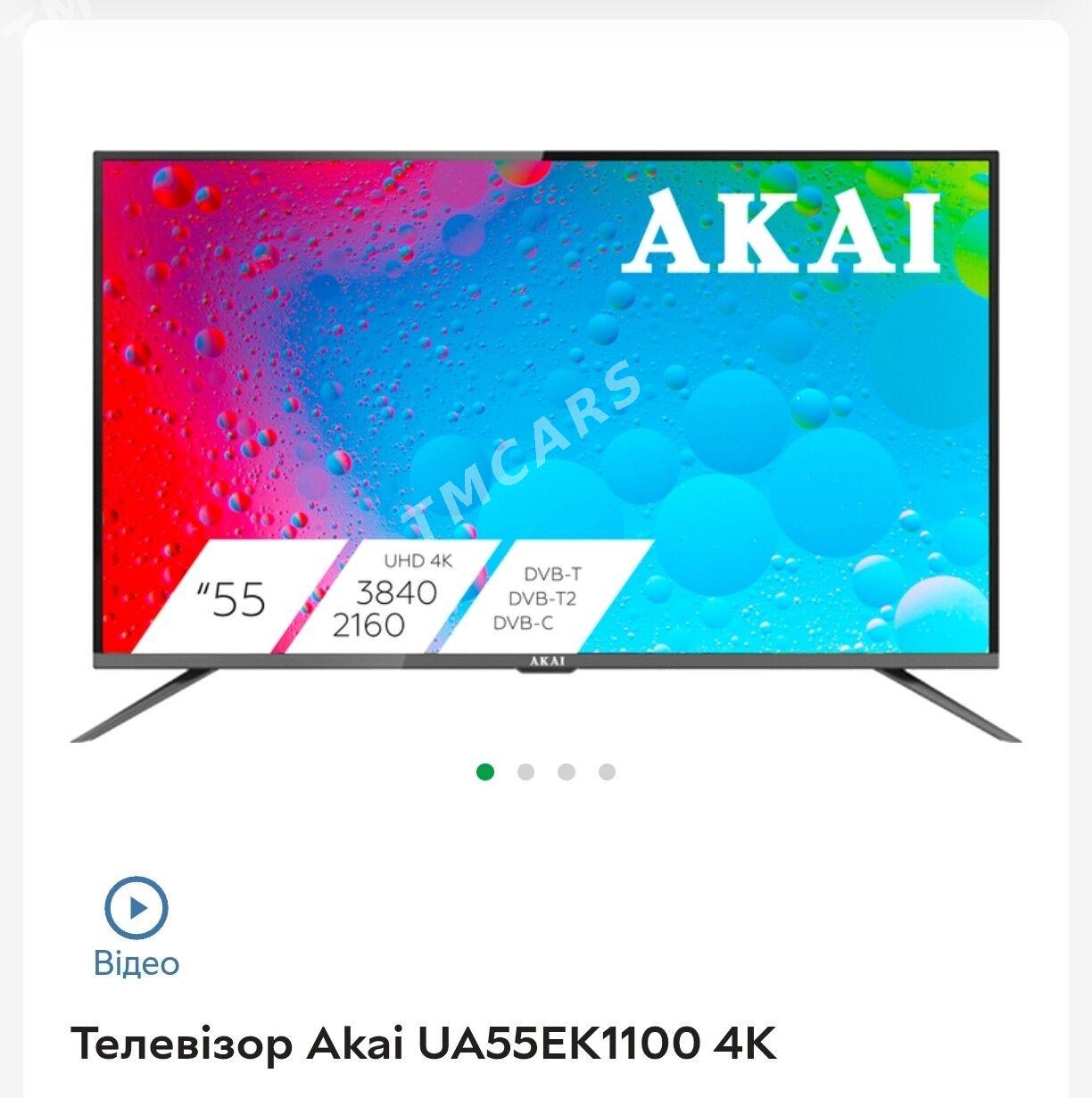 Smart android телевизор Akaı - Aşgabat - img 3