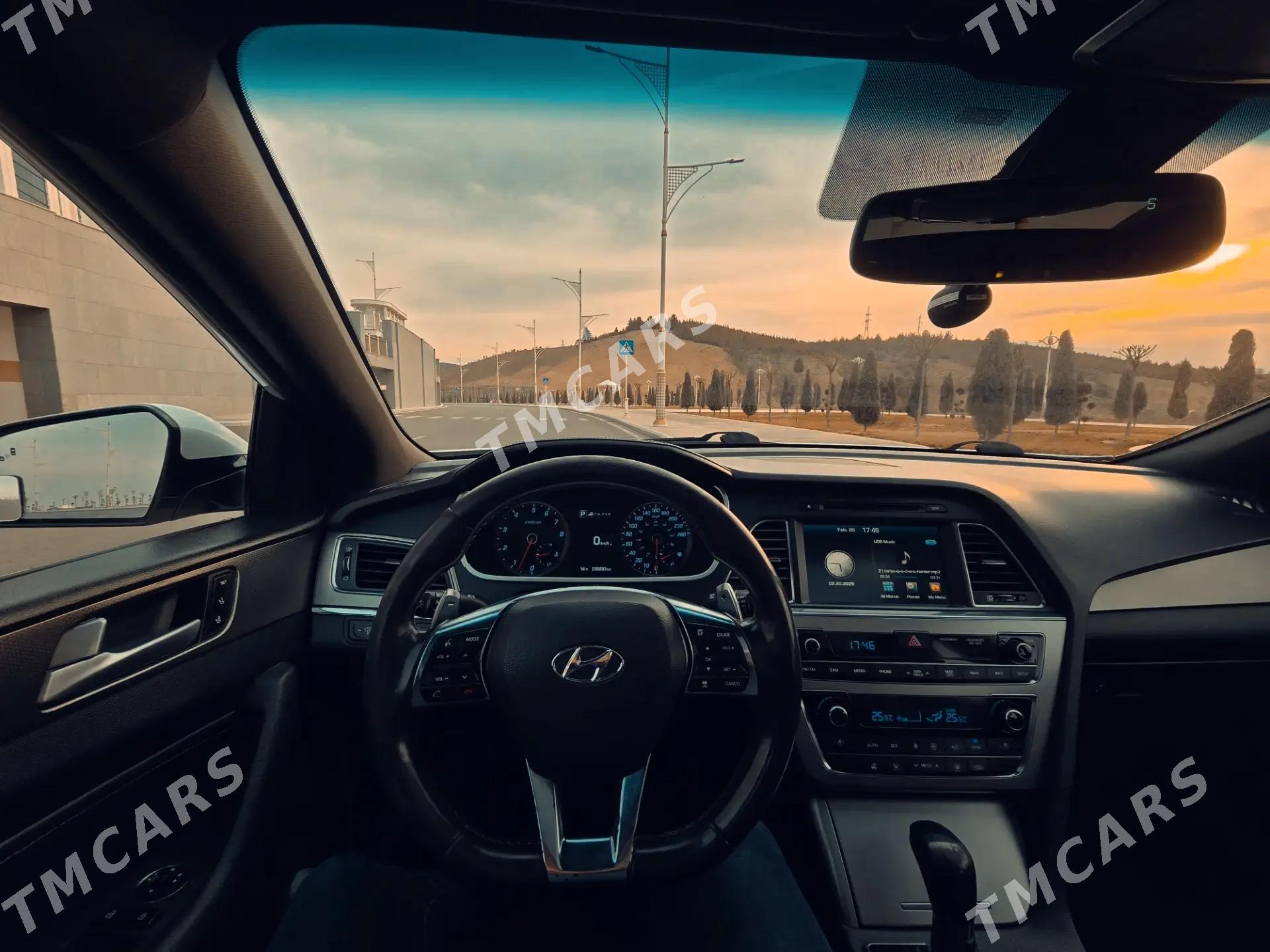 Hyundai Sonata 2016 - 220 000 TMT - Ашхабад - img 6