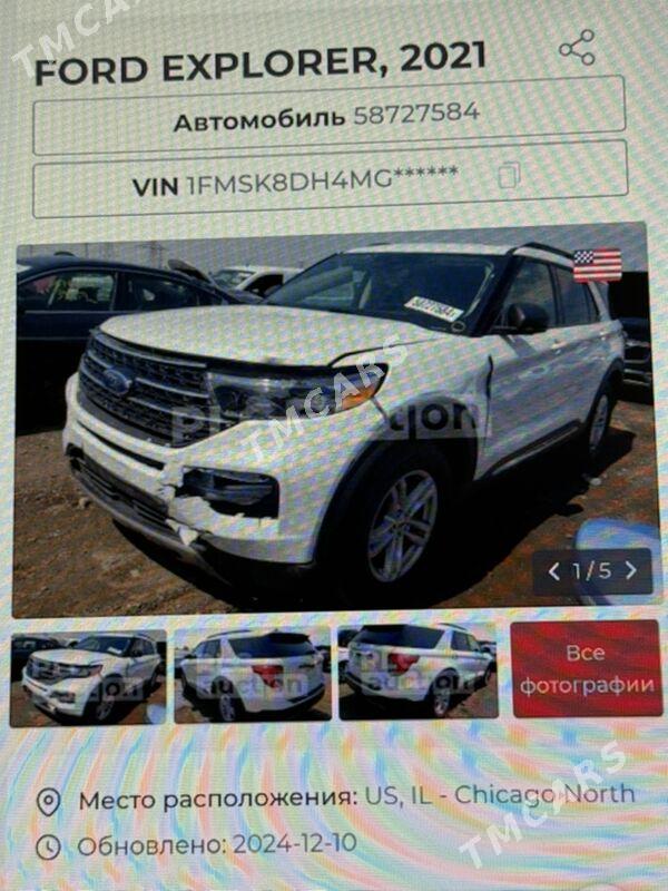 Ford Explorer 2021 - 450 000 TMT - Aşgabat - img 6