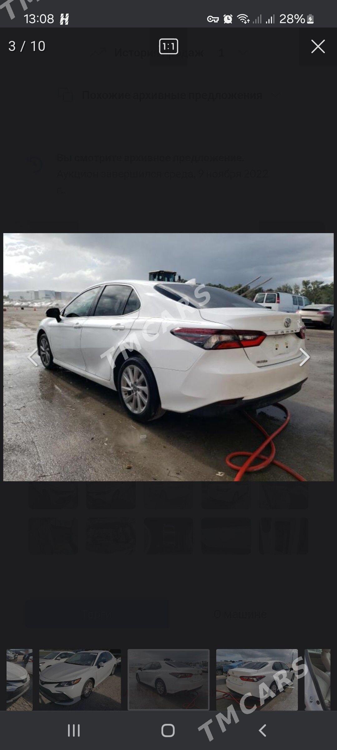 Toyota Camry 2022 - 335 000 TMT - 1 mkr - img 7