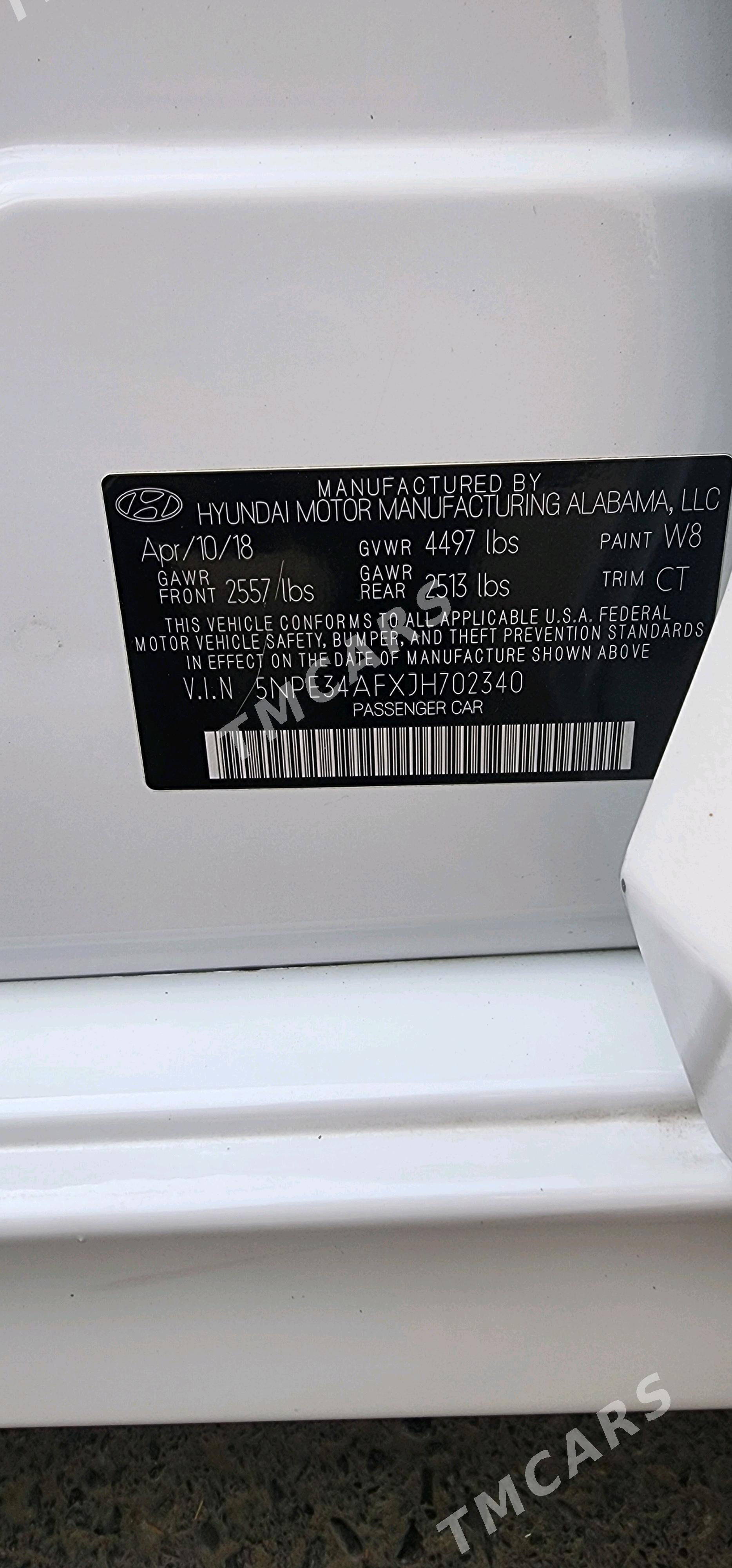 Hyundai Sonata 2018 - 228 000 TMT - 30 мкр - img 6