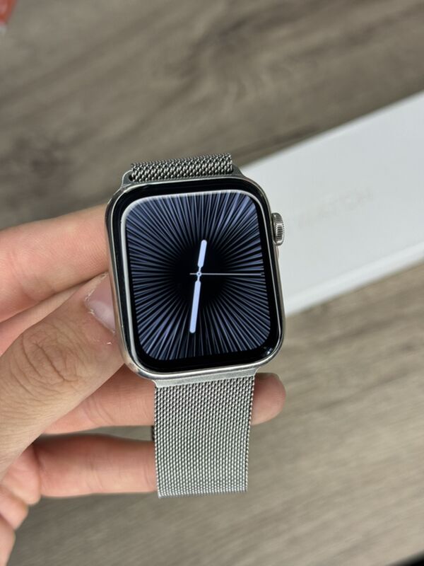 Apple Watch 6 44mm STAINNLES - Ашхабад - img 3