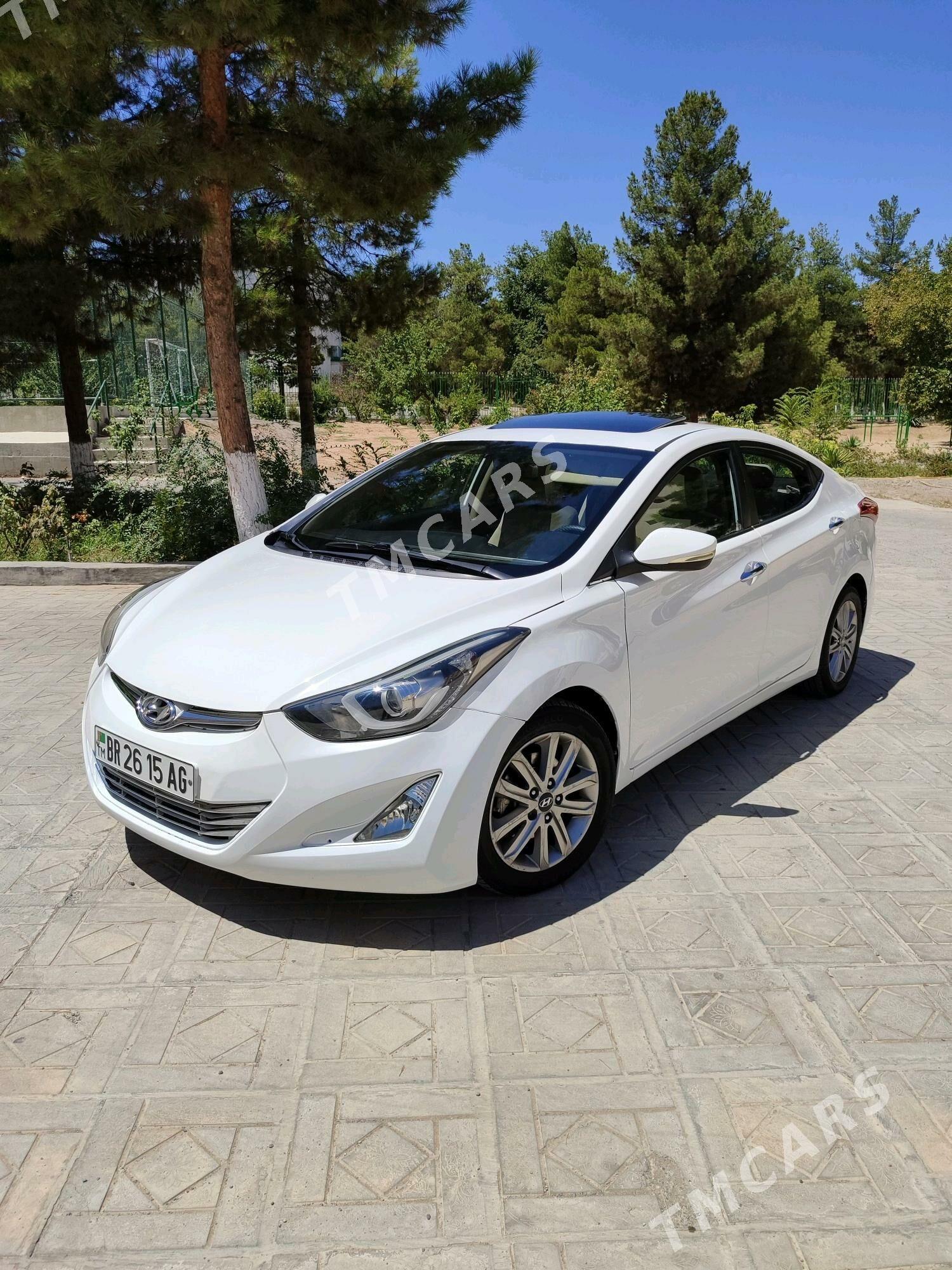 Hyundai Elantra 2014 - 165 000 TMT - Кëши - img 2
