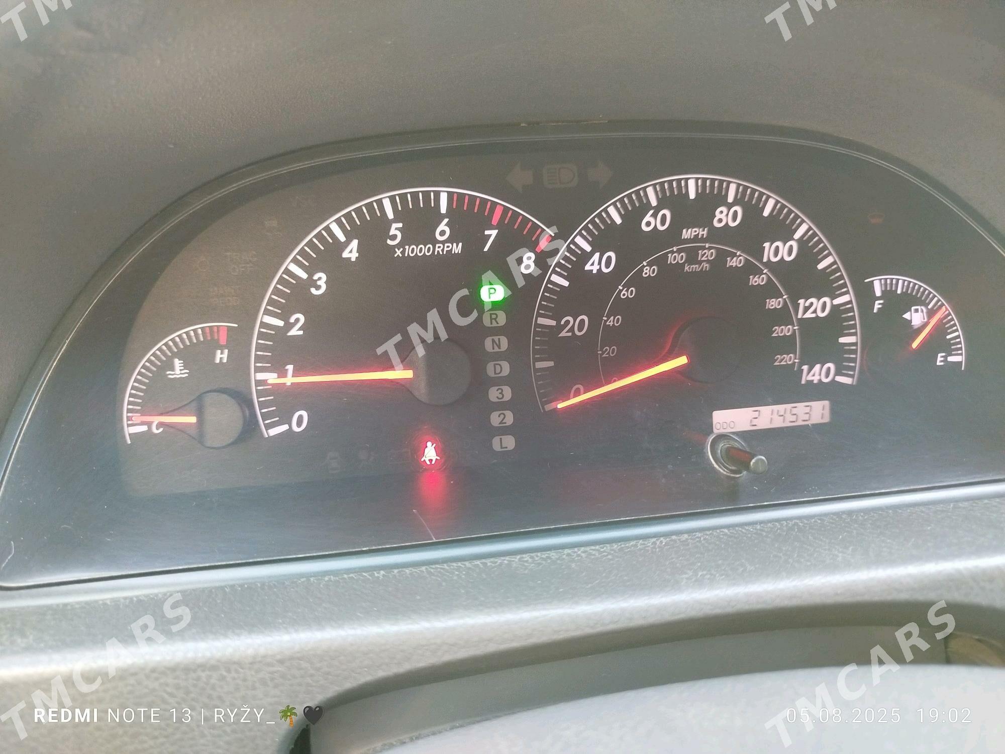 Toyota Camry 2005 - 160 000 TMT - Мары - img 4