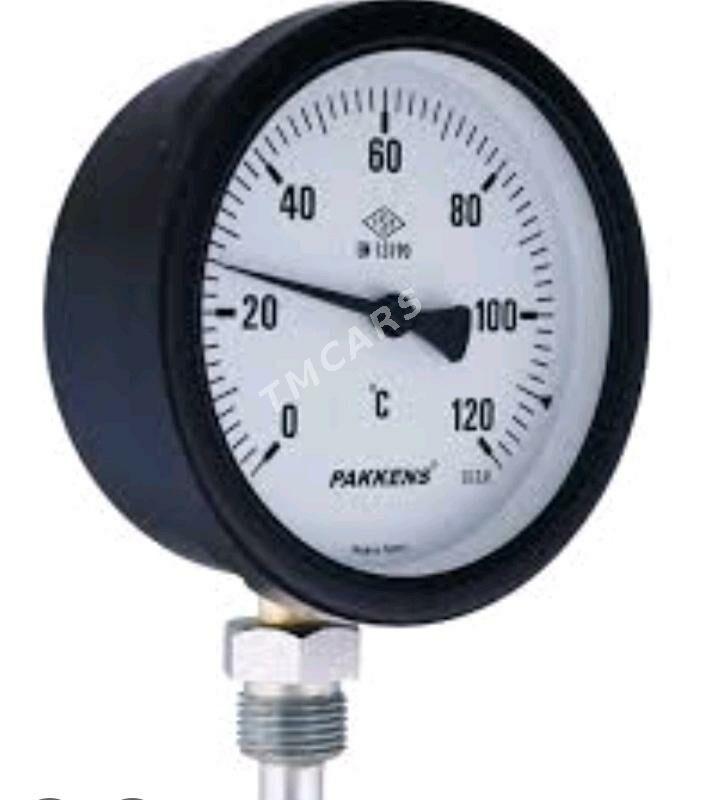 Gaz suw Manometir termometer - Ak bugdaý etraby - img 2