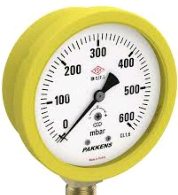 Gaz suw Manometir termometer - Ak bugdaý etraby - img 3