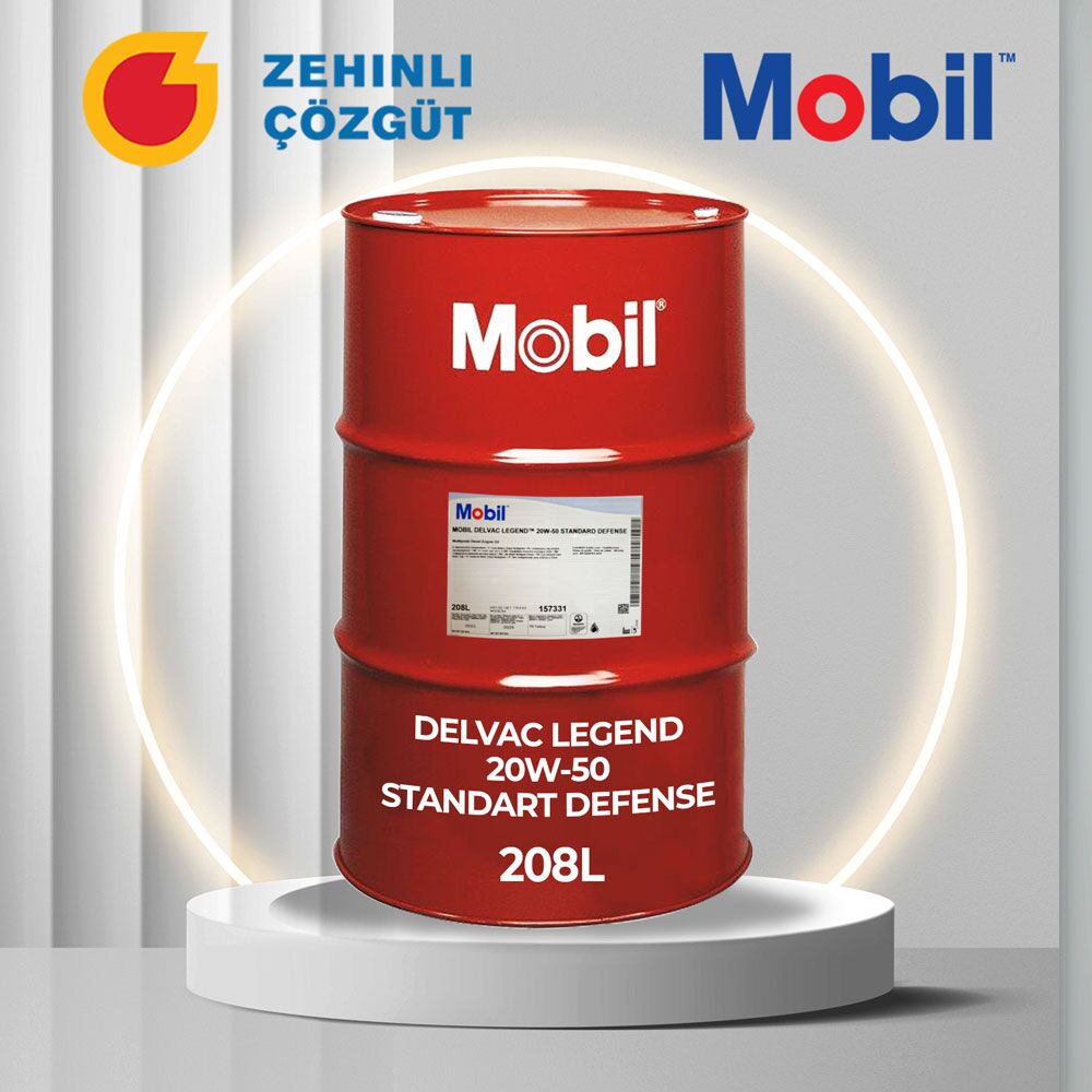 Mobil Delvac Legend 20W50 208L 1 TMT - Ашхабад - img 2