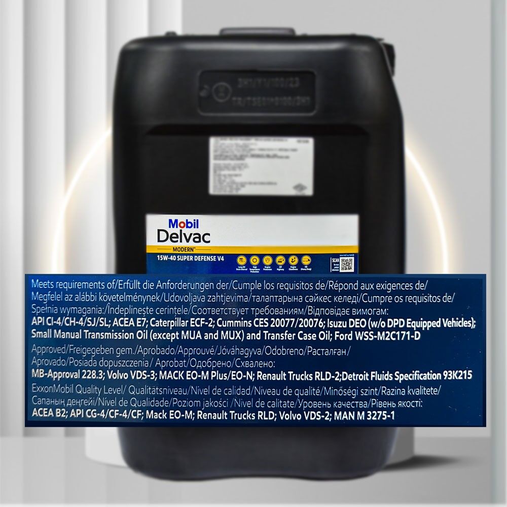 Mobil Delvac MX 15W40 SD - 20L 1 TMT - Ашхабад - img 2