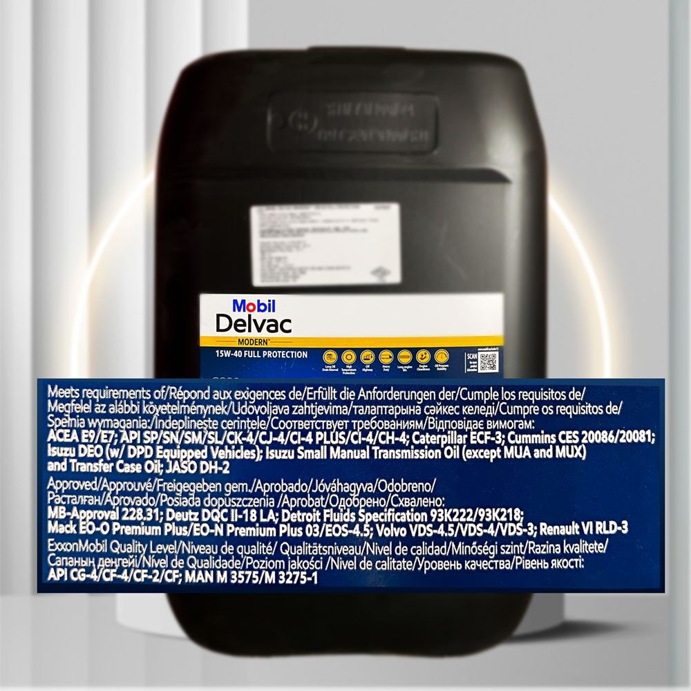Mobil Delvac 15W40 FP 20L 1 TMT - Aşgabat - img 2