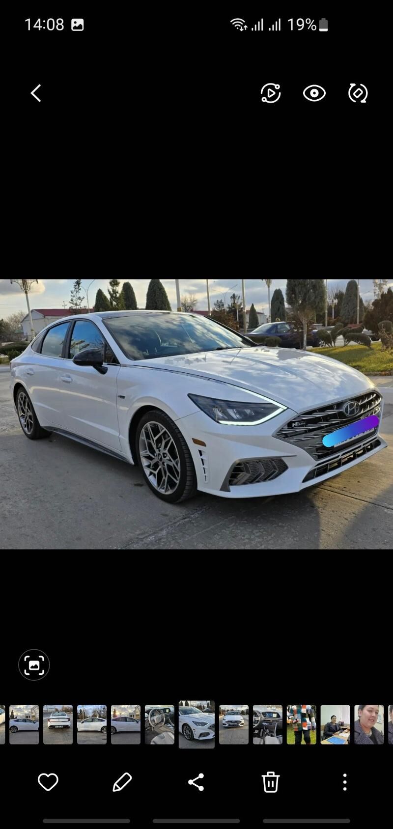 Hyundai Sonata 2021 - 400 000 TMT - Улица Ататурка - img 2