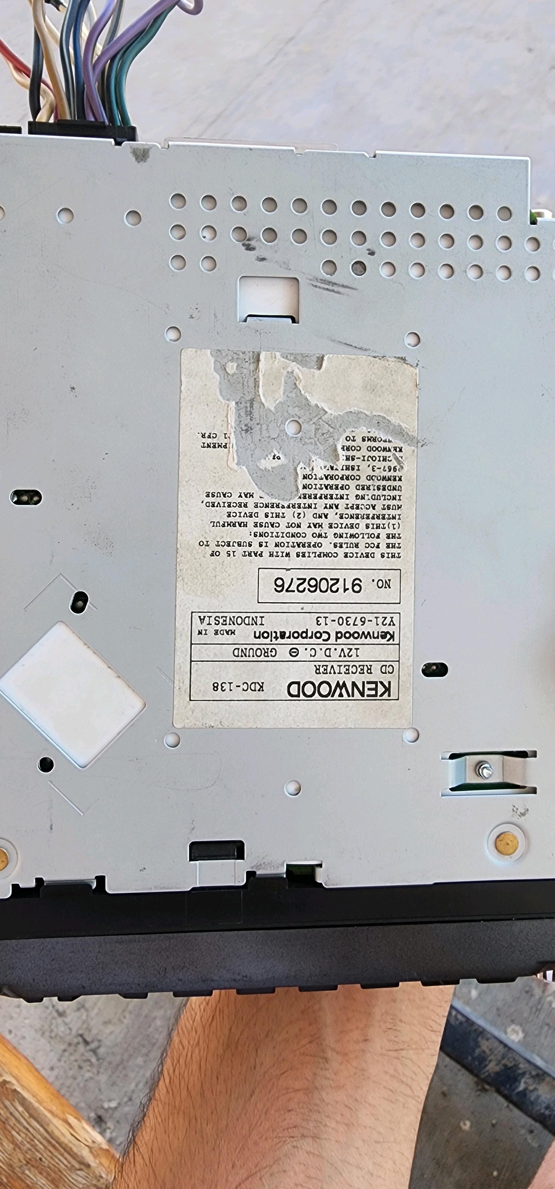 kenwood magnitafon 500 TMT - Шабатский этрап - img 2