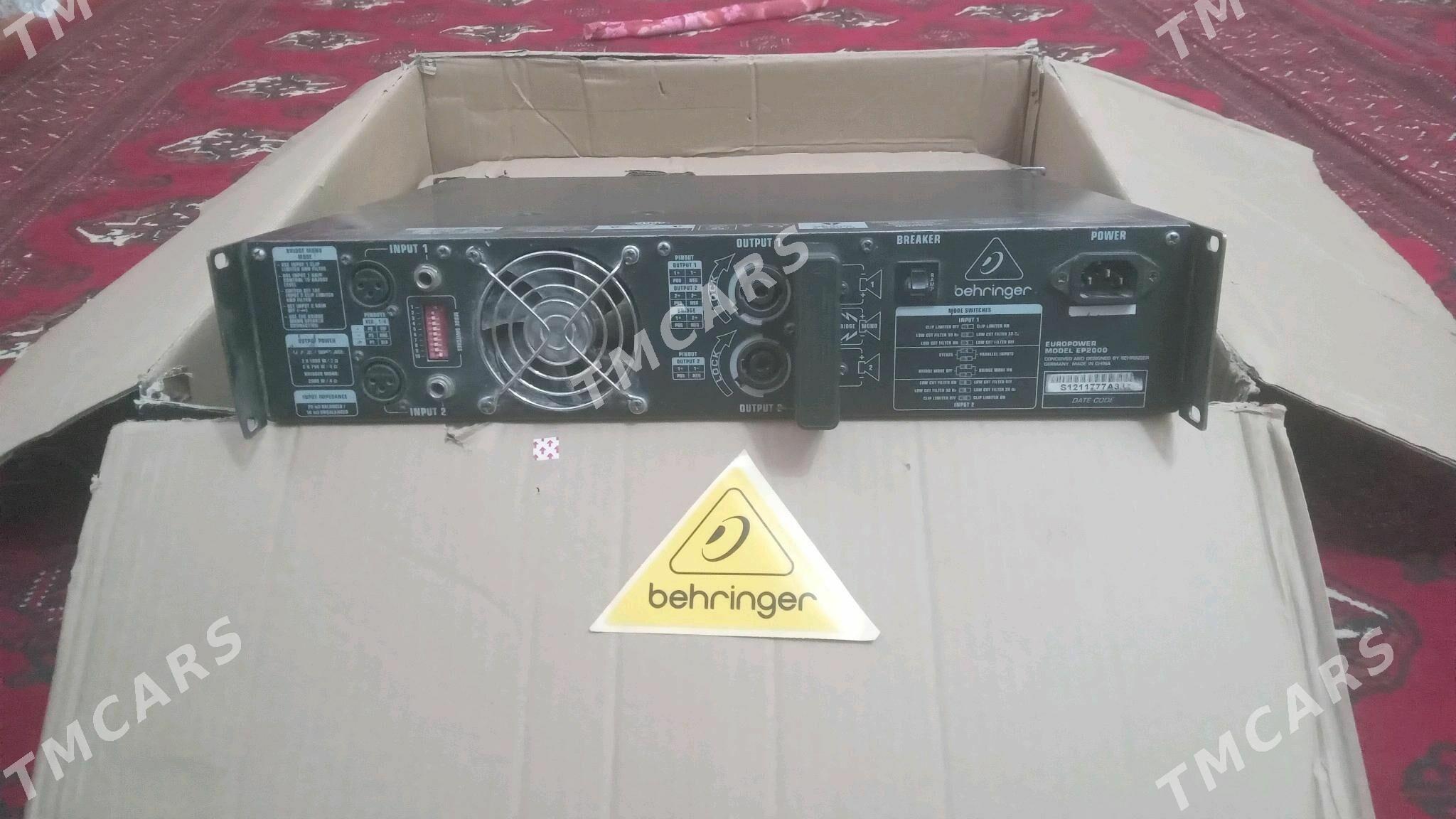 Behringer aparat kalonka - Garabekewül - img 3