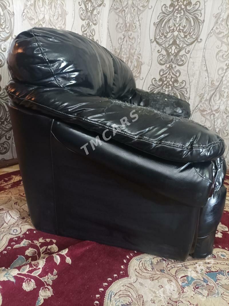 кожаный диван - Türkmenabat - img 4