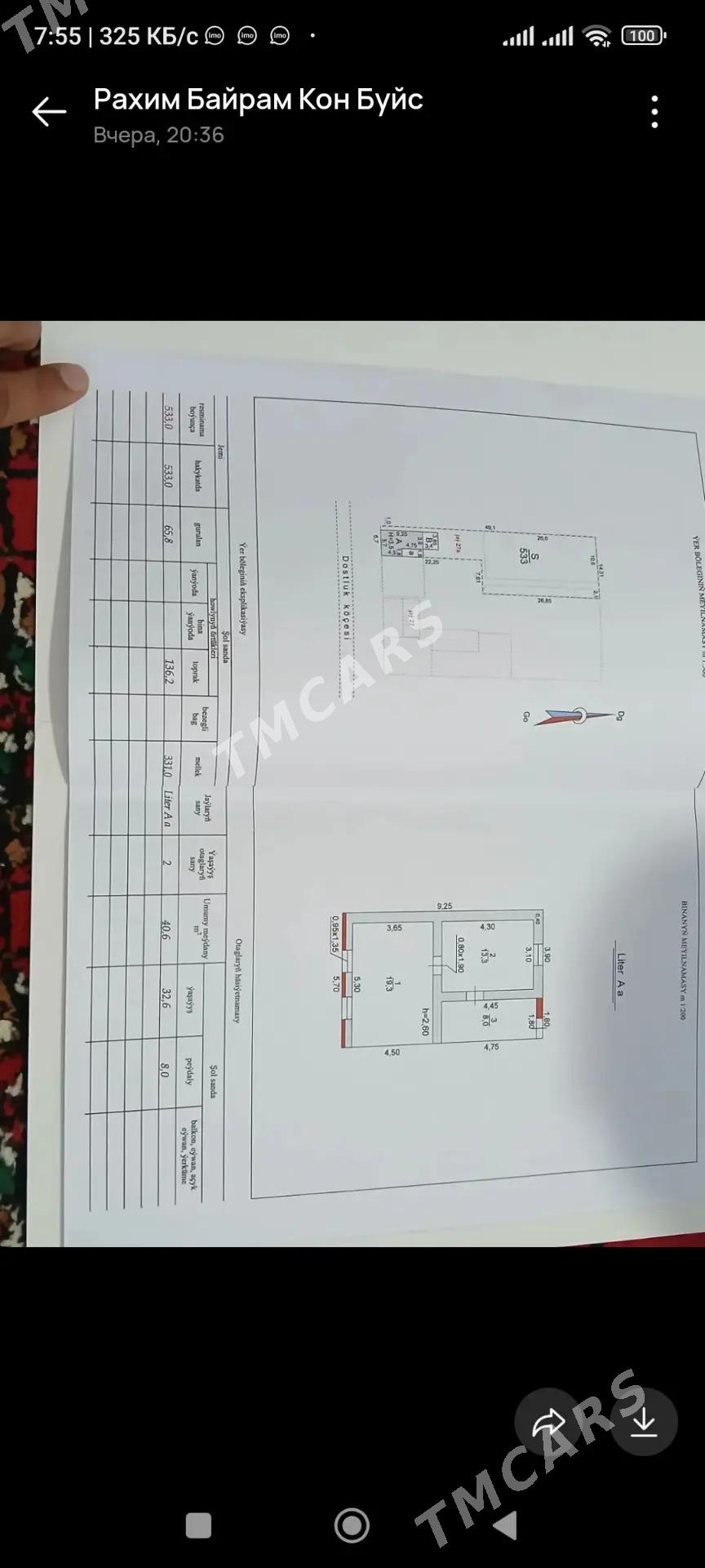 Продаю дом Ленин колхоз 10 сот - Туркменабат - img 5