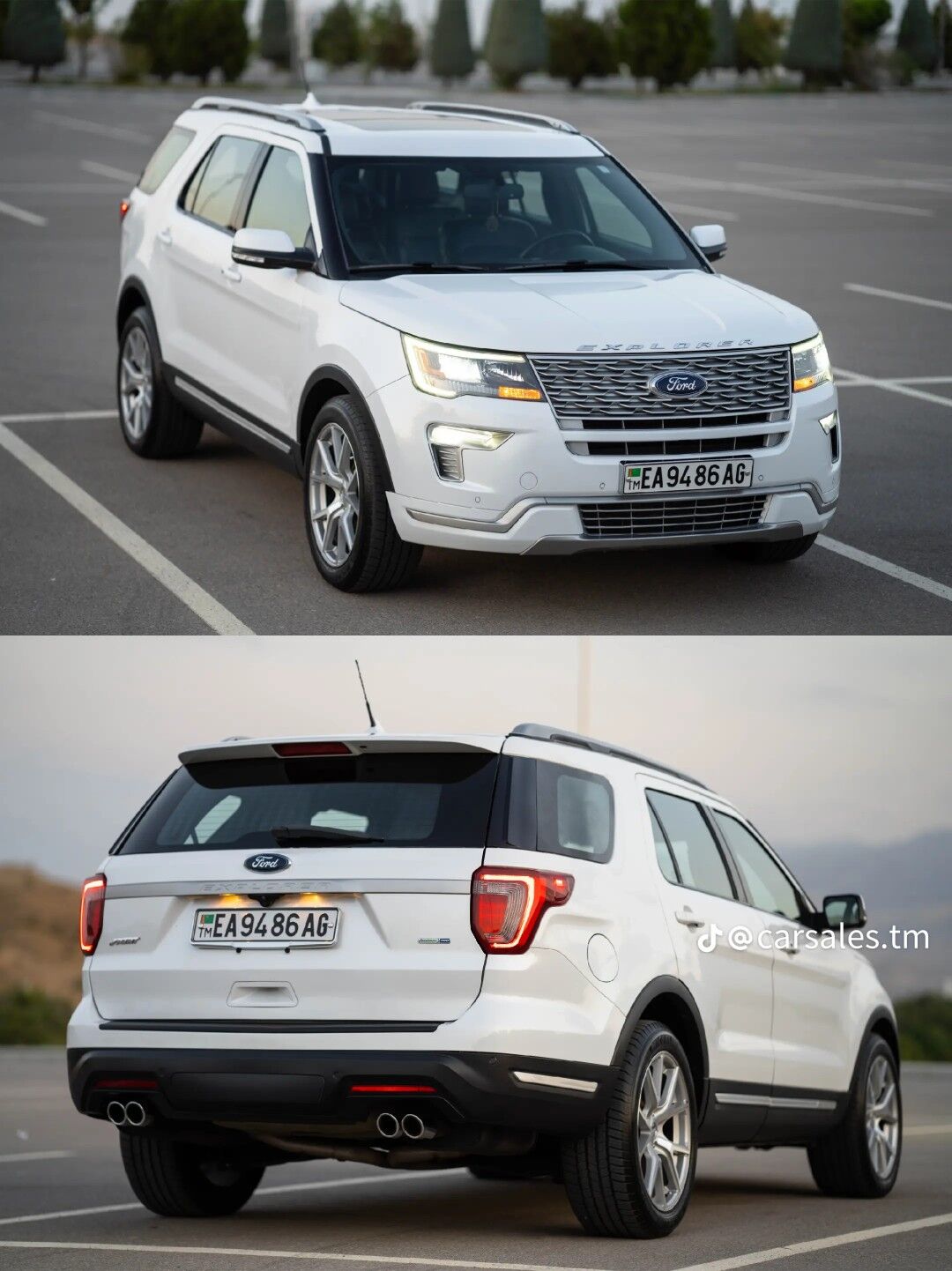 Ford Explorer 2019 - 400 000 TMT - Ашхабад - img 3