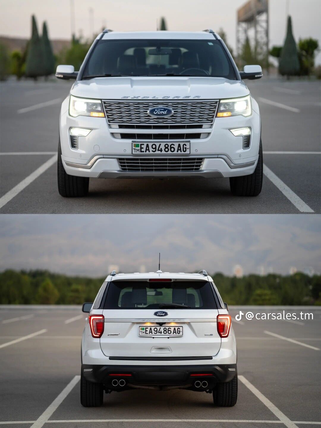 Ford Explorer 2019 - 400 000 TMT - Ашхабад - img 2