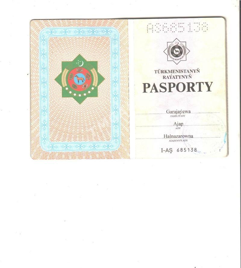pasport dokument yitdi - Aşgabat - img 5