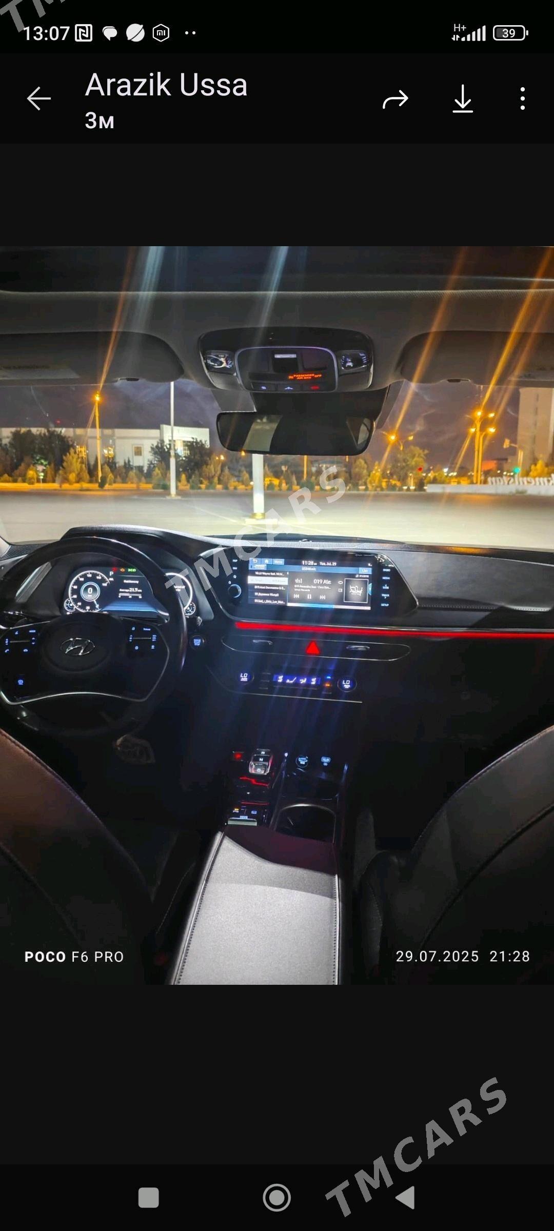 Hyundai Sonata 2019 - 270 000 TMT - Балканабат - img 2