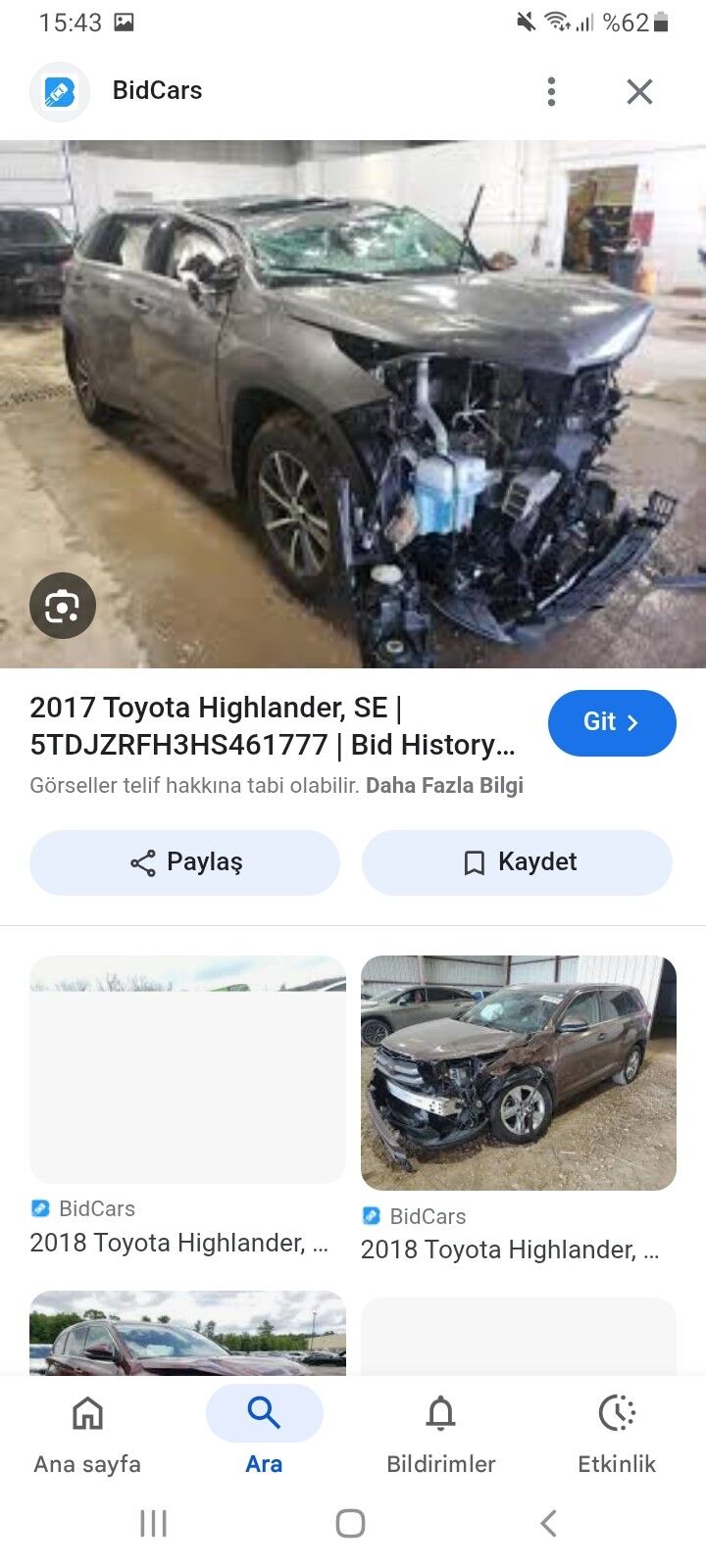Toyota Highlander 2018 - 360 000 TMT - Мары - img 8