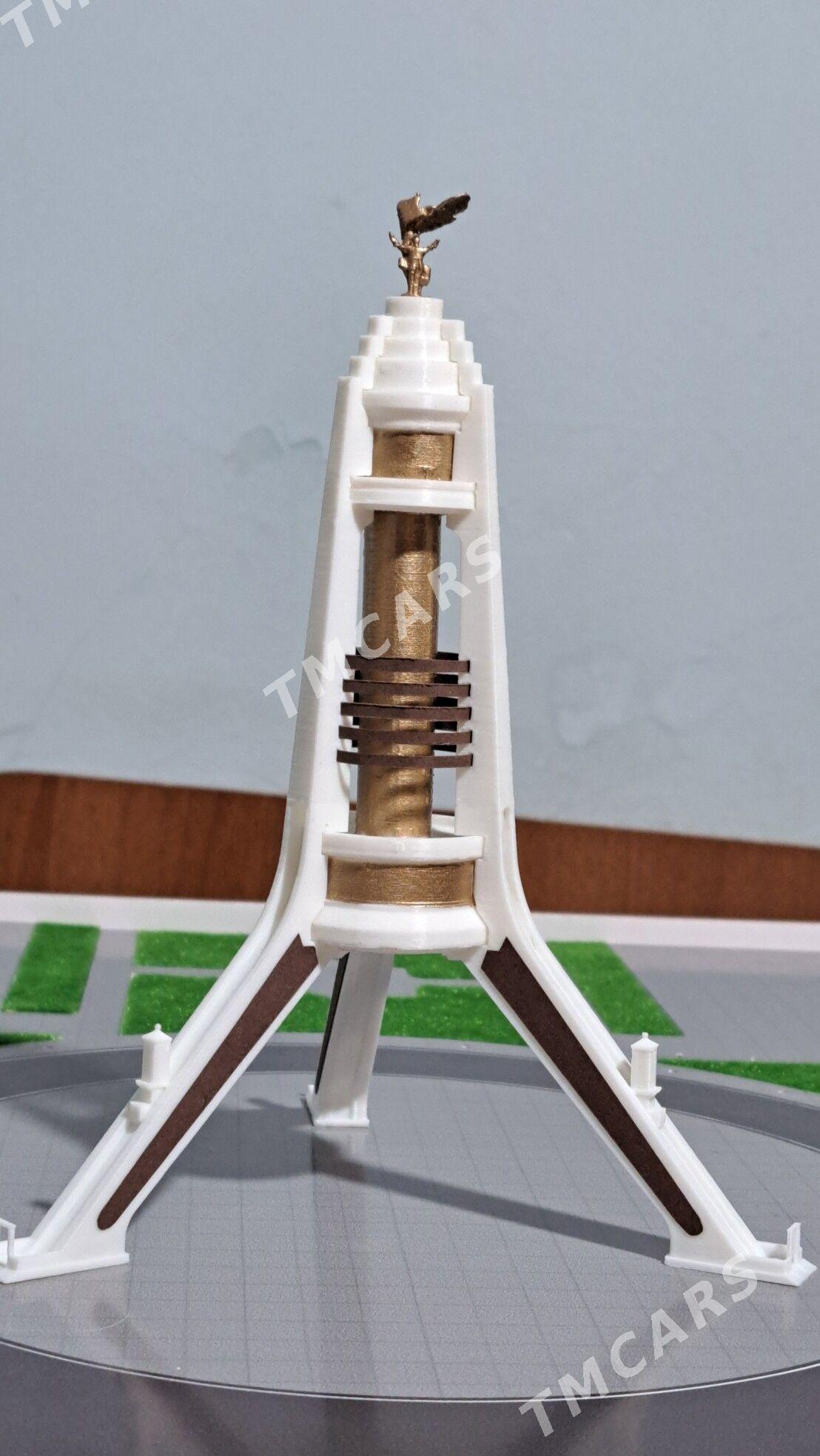 maket Bitaraplyk bina (3 ayak) - Aşgabat - img 3