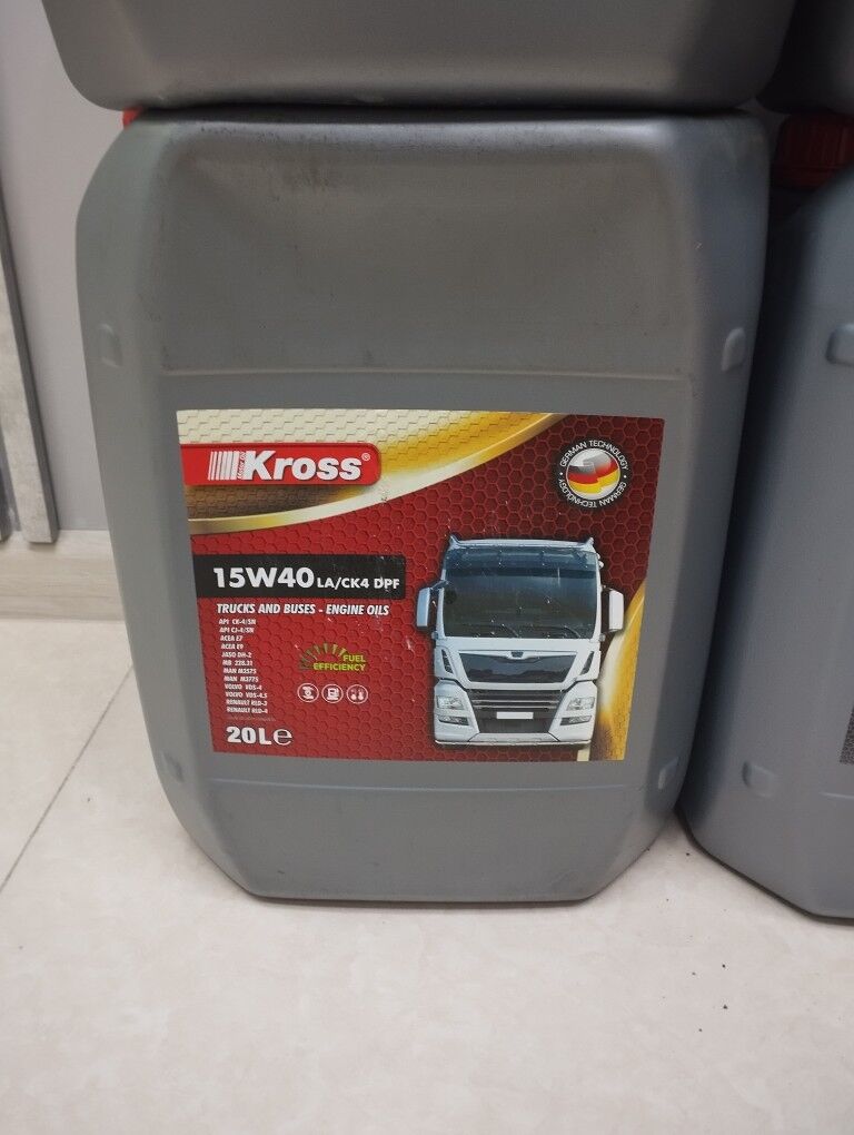 KROSS MOTOR OIL 15W40 API:CK-4 80 TMT - Ашхабад - img 2