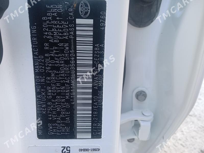 Toyota Camry 2020 - 270 000 TMT - Mary - img 6