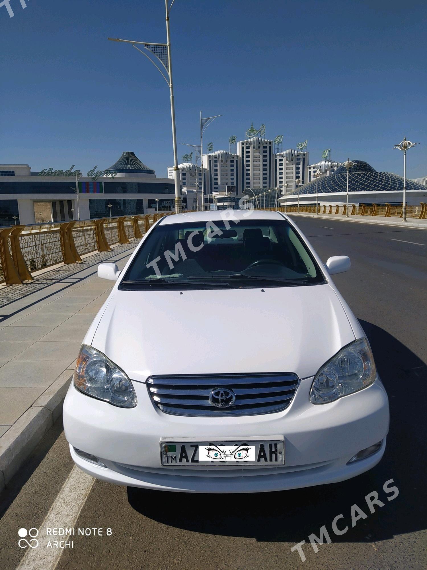 Toyota Corolla 2004 - 115 000 TMT - Теджен - img 1