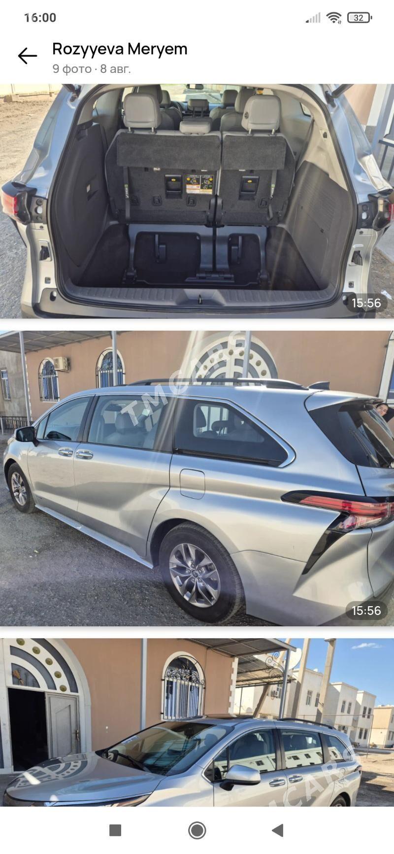 Toyota Sienna 2021 - 520 000 TMT - Дянев - img 9